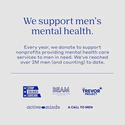 Harry's Original Shaving Kit for Men - Razor Handle and 3 Razor Blade Refill Cartridges - German Engineered - Charcoal | 5-Blade Cartridge Razor thumbnail 7