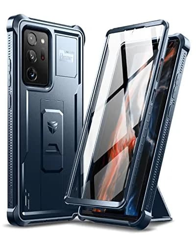 Dexnor Heavy Duty Case for Samsung Galaxy Note 20 Ultra 5G with Built-in Screen Protector and Kickstand | Navy Blue thumbnail 1