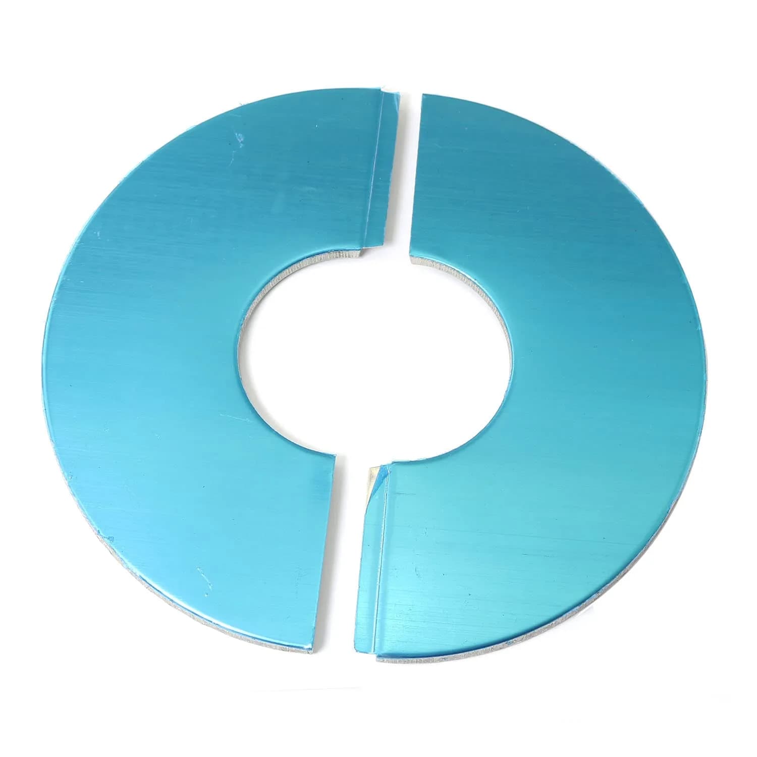 PZRT 2pcs Wall Split Flange 101mm Stainless Steel | Rust-Resistant Pipe Cover for Pipes — 51mm