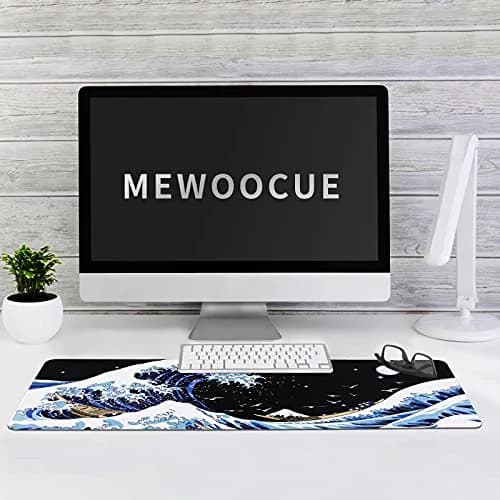 MEWOOCUE® Japanese Anime Gaming Mouse Pad XXL 88cm x 40cm (35.4 x 15.7 in) | Waterproof, Non-Slip, Smooth Surface thumbnail 7