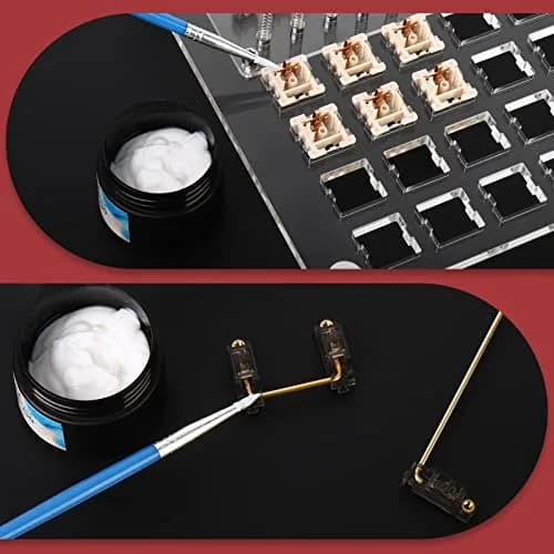 YIMAGUJRX Keyboard Switch Lube Grease Oil GPL 205 15g (0.53oz) & GPL 105 15g (0.53oz) | For Mechanical Keyboard Springs, Stabilizers, Switches thumbnail 5