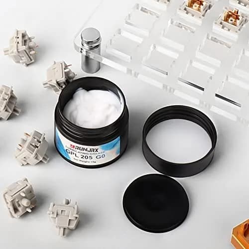 YIMAGUJRX Keyboard Switch Lube Grease Oil GPL 205 15g (0.53oz) & GPL 105 15g (0.53oz) | For Mechanical Keyboard Springs, Stabilizers, Switches thumbnail 6