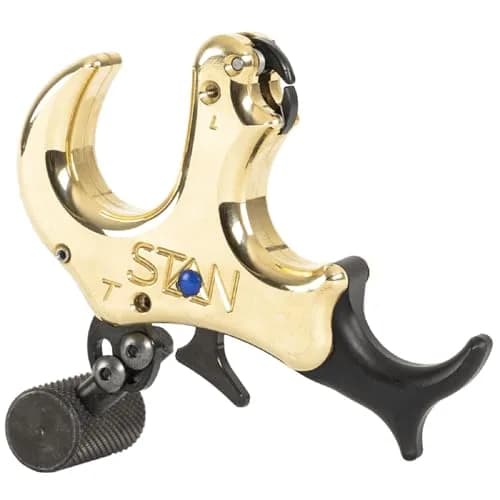 Stan OnneX Thumb Archery Release – Modular Trigger with Zero Travel, Adjustable Tension, 3 & 4 Finger Options, Heavy Metal, L thumbnail 7