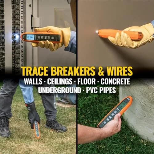 Klein Tools ET450 Advanced Circuit Breaker Finder and Wire Tracer Kit | Professional Electrical Testing Device thumbnail 3