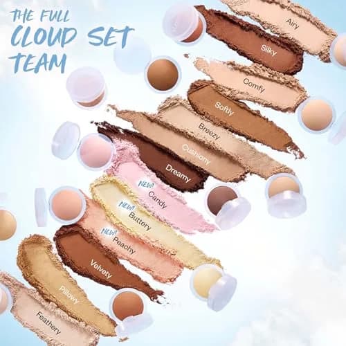 Kosas Cloud Set Pressed Setting Powder Feathery (0.3 oz / 8.5 g) | Shine Control for Natural Matte Finish thumbnail 7