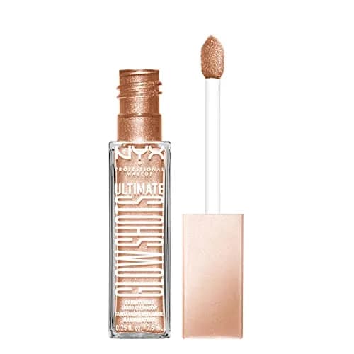NYX PROFESSIONAL MAKEUP Ultimate Glow Shots Liquid Eyeshadow Highkey Lychee 7.4ml (0.25 Fl Oz) | Shimmer Finish with Vitamin C thumbnail 1