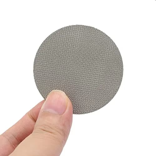 XIWENQUKU 51mm Espresso Puck Screen 2-Pack | 150μm Stainless Steel Mesh Filter for Smoother Extraction thumbnail 3