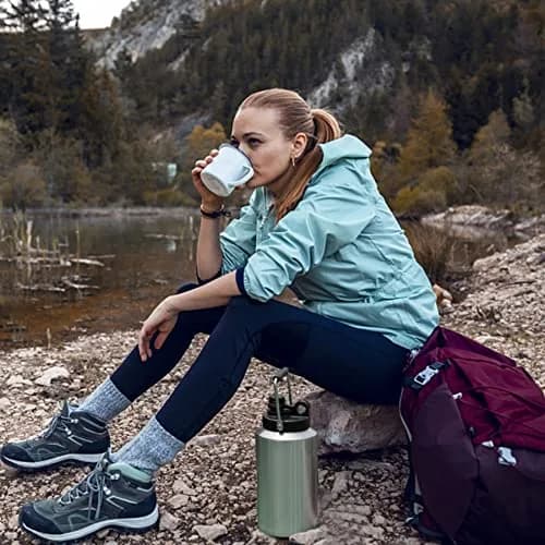 Kerilyn Insulated Gallon Jug with Handle, 3785ml (128 Ounces) | Keeps Drinks Cold 48 Hrs, Hot 24 Hrs thumbnail 8