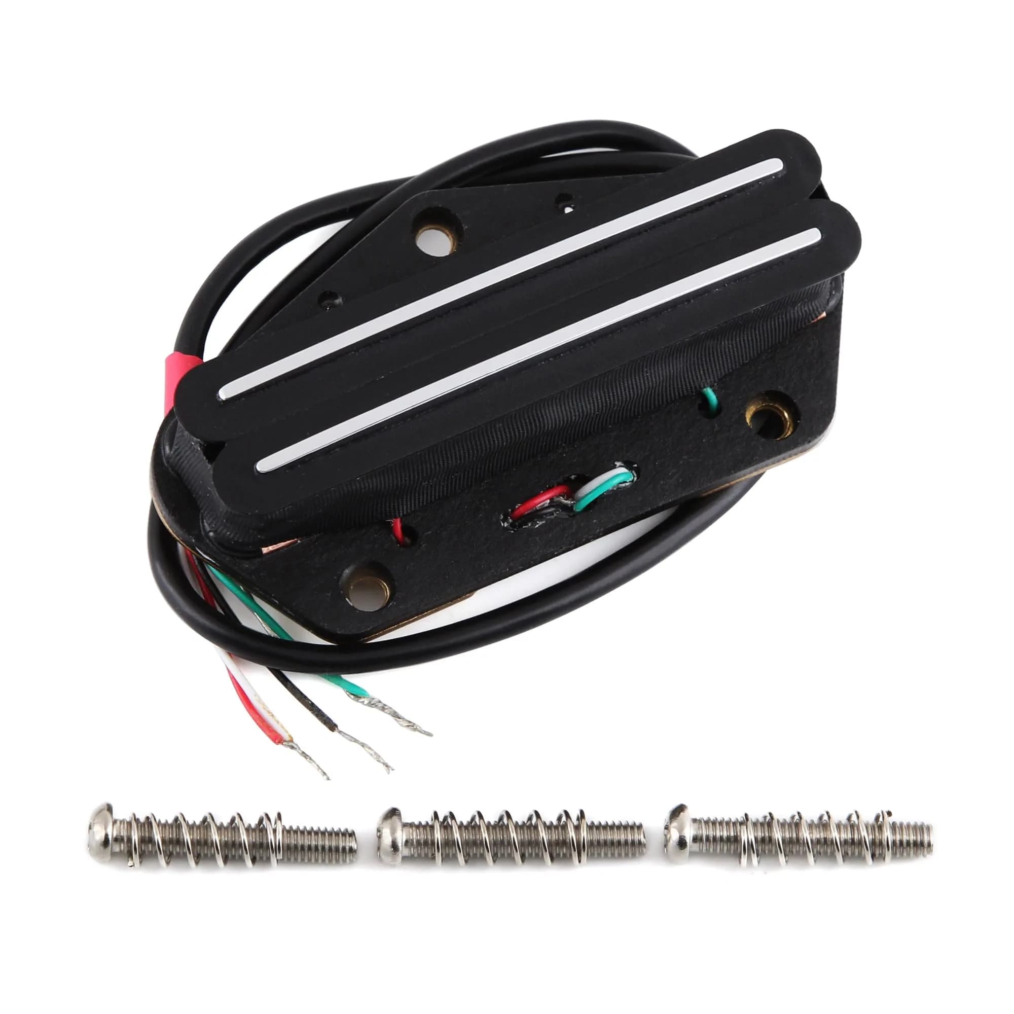 FLEOR Alnico 5 Dual Rail Humbucker Bridge Pickup 6-7K | Hot Rails for TL Style Electric Guitars — 6-7 K