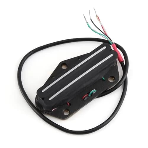 FLEOR Alnico 5 Dual Rail Humbucker Bridge Pickup 6-7K | Hot Rails for TL Style Electric Guitars thumbnail 6