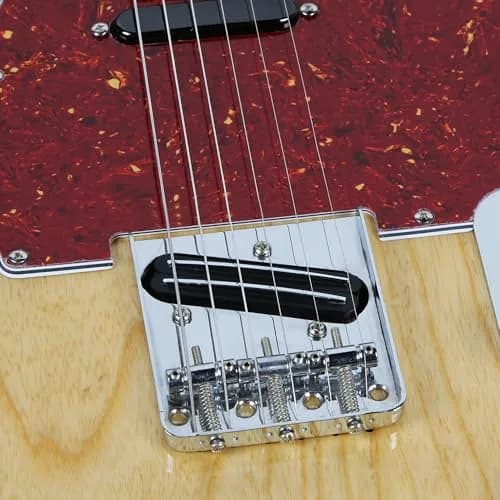 FLEOR Alnico 5 Dual Rail Humbucker Bridge Pickup 6-7K | Hot Rails for TL Style Electric Guitars thumbnail 3