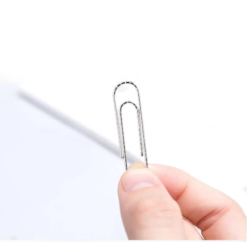 PAPERPAL Non-Skid Paper Clips 33mm (1-2/7") Silver | 600 Count Bulk Pack for Office, School, DIY thumbnail 8