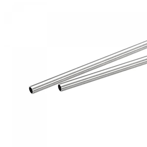 uxcell 316 Stainless Steel Tube 3mm OD 0.5mm Wall 300mm | Seamless, High Durability thumbnail 1