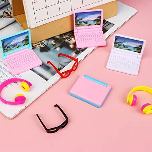 TBoxBo Miniature Dollhouse Accessories 30 Pcs | 1:12 Scale Mini Digital Decor thumbnail 4