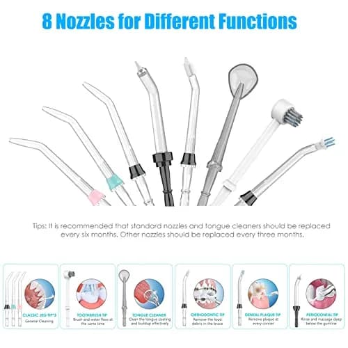 Sawgmore Water Dental Flosser 600ML Electric Oral Irrigator | Deep Clean & Gums Care thumbnail 4