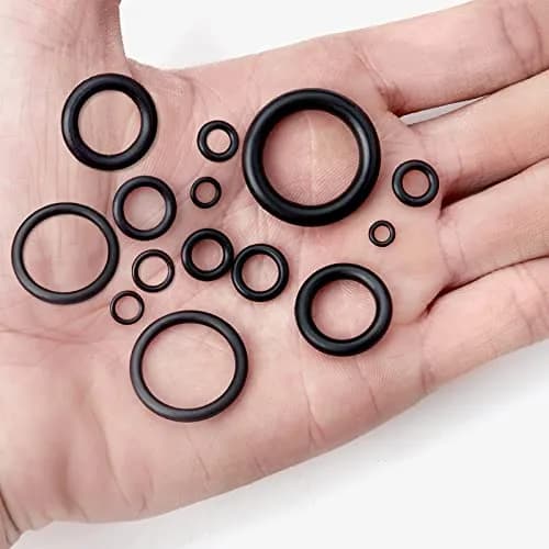 ZDBB 1280 Pcs Rubber O-Ring Assortment Kit with Pick & Hook Set, Metric Sizes 6mm-28mm OD thumbnail 7