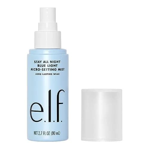 e.l.f. Stay All Night Blue Light Micro-Setting Mist 80ml (2.7 Fl Oz) | Reduces Blue Light Transmission thumbnail 1