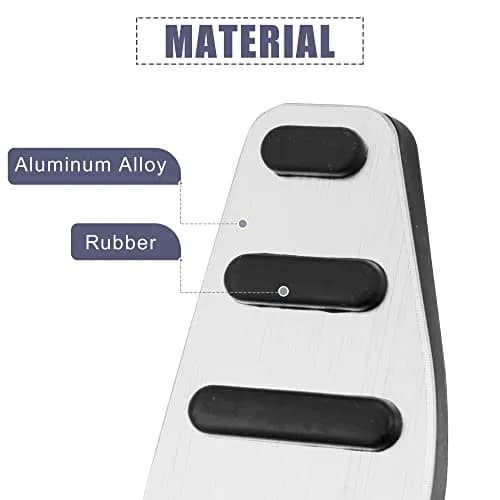 X AUTOHAUX Aluminum Alloy Brake Pedal Pad for Suzuki Jimny JB64W | Non-OEM Accessory thumbnail 5