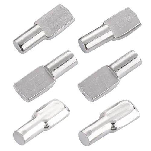 Tbestmax 5mm Spoon Shape Shelf Pins, 240 Count | Stainless Steel Cabinet Furniture Support Pegs thumbnail 4