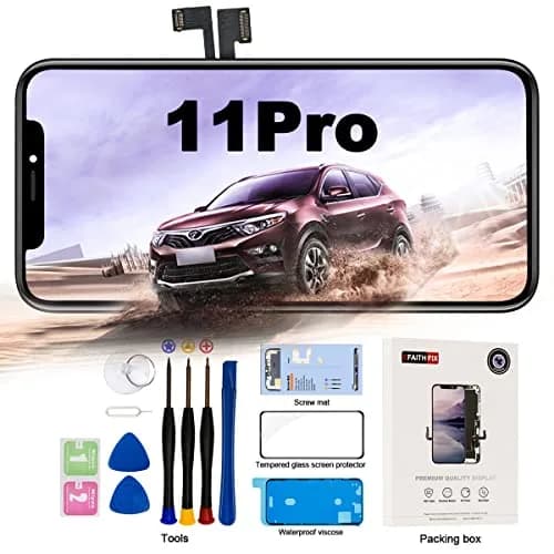 EFAITHFIX iPhone 11 Pro Screen Replacement LCD 14.7 cm (5.8 Inch) | FHD Incell Display with 3D Touch thumbnail 1