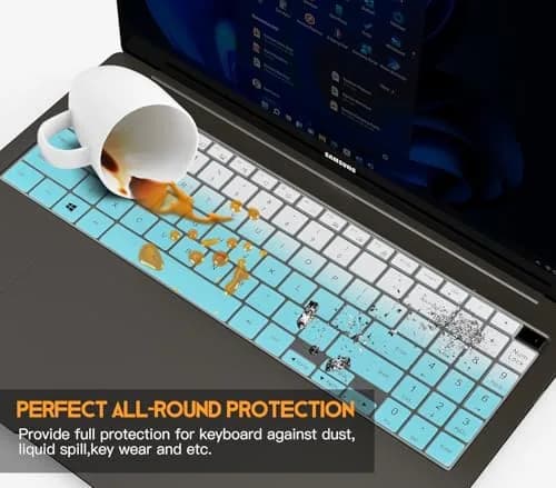 CaseBuy Ombre Mint Keyboard Cover for Samsung Galaxy Book 5/4/3 15.6" & 16" | US Keyboard Layout Protector thumbnail 7