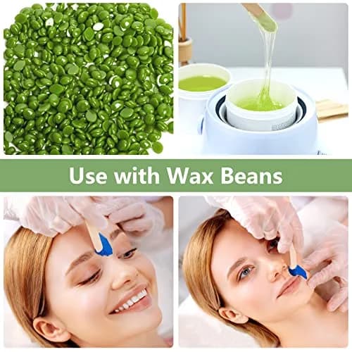 JANYUN 200 Pcs Wooden Waxing Sticks Applicator Slanted Handle | Precise Application for Eyebrows, Bikini, Face thumbnail 5