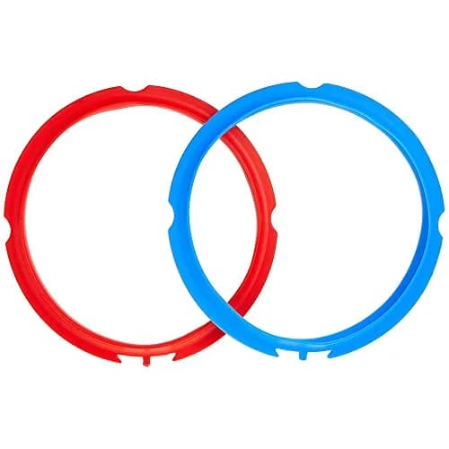 ZoneFly Silicone Sealing Ring for 3 Qt Instant Pot - 2 Pack | Fits Duo, Mini, Lux, Ultra Models thumbnail 1