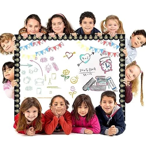 Chivao Light Bulb Bulletin Board Borders 60ft (18.3m) | Chalkboard Style Classroom Decor thumbnail 5