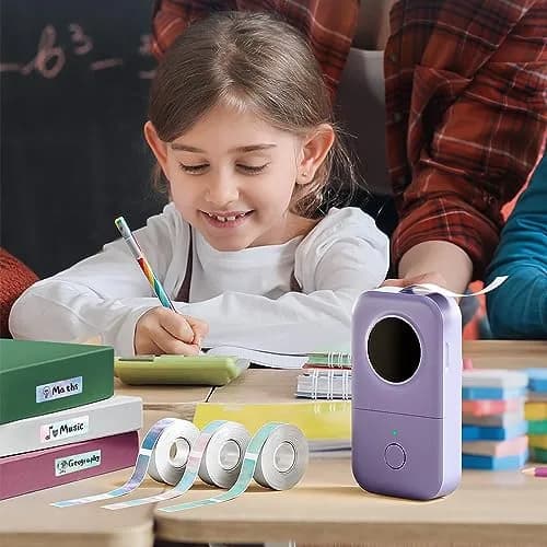Phomemo D30 Portable Thermal Label Printer Machine with Bluetooth | 203dpi Monochrome thumbnail 2