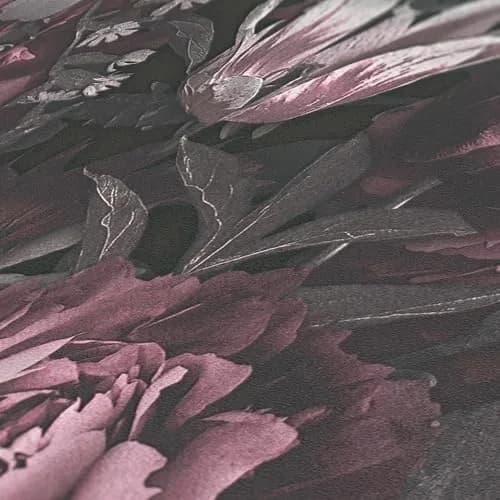 A.S. Création PintWalls Floral Wallpaper 10.05 x 0.53 m | Pink Grey Black Roses in Germany thumbnail 2