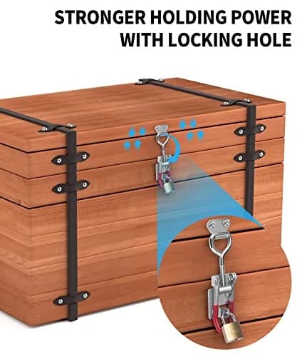 Vicuna R Heavy Duty Toggle Latch Clamp 4002 Red 2-Pack | 550 Lbs Holding Capacity thumbnail 6
