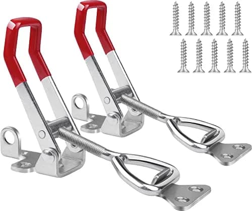 Vicuna R 4003 Heavy Duty Toggle Latch Clamp 2 Pack | 1320 Lbs Holding Capacity thumbnail 1