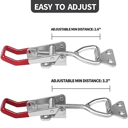 Vicuna R 4003 Heavy Duty Toggle Latch Clamp 2 Pack | 1320 Lbs Holding Capacity thumbnail 2