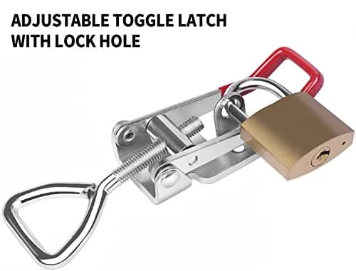 Vicuna R 4003 Heavy Duty Toggle Latch Clamp 2 Pack | 1320 Lbs Holding Capacity thumbnail 3