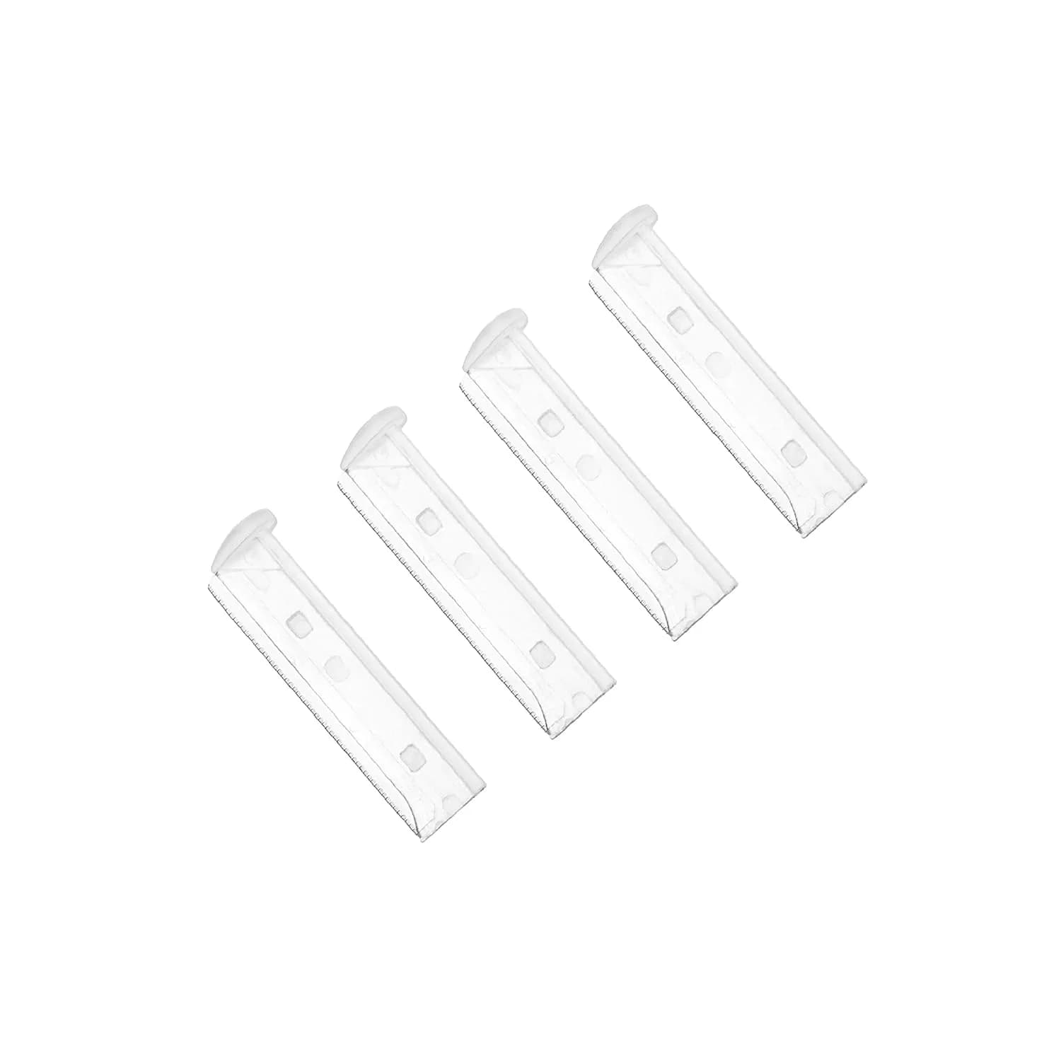 Tweezerman Facial Razor Replacement Blades 4 Count | Dermaplaning Blades for Peach Fuzz Removal