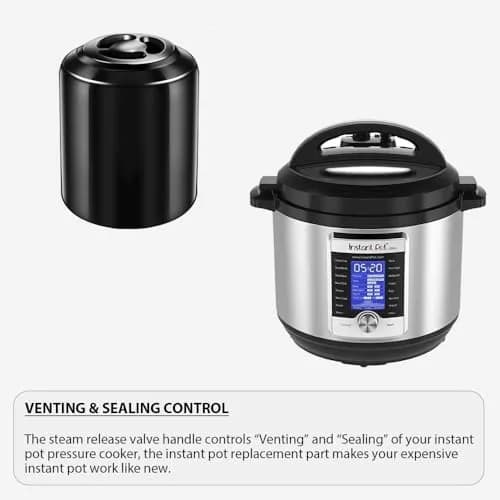 SENLIXIN Steam Release Valve Handle for Instant Pot 8 Qt & 6 Qt | High-Temp Durable Plastic thumbnail 6