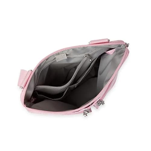 Baggallini Women's Horizon Crossbody Bag 10x10.5" Pink Tie-dye | Water-Resistant Nylon for Women thumbnail 4