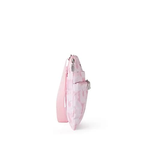 Baggallini Women's Horizon Crossbody Bag 10x10.5" Pink Tie-dye | Water-Resistant Nylon for Women thumbnail 3