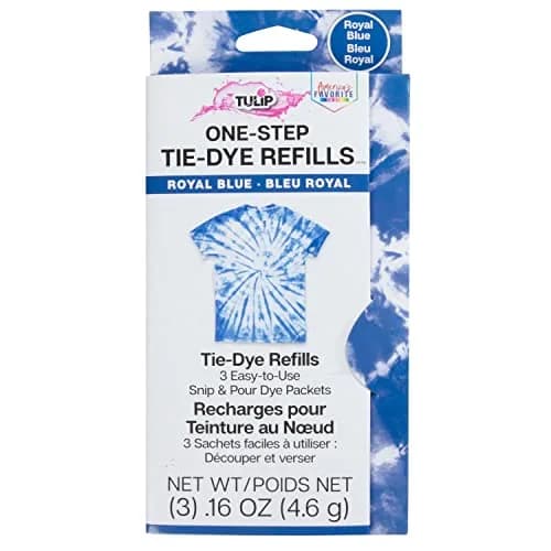 Tulip One-Step Tie-Dye Kit Refill Packs Royal Blue | 3 Pack Dye for Cotton, Silk, Rayon, Wool, Linen thumbnail 1