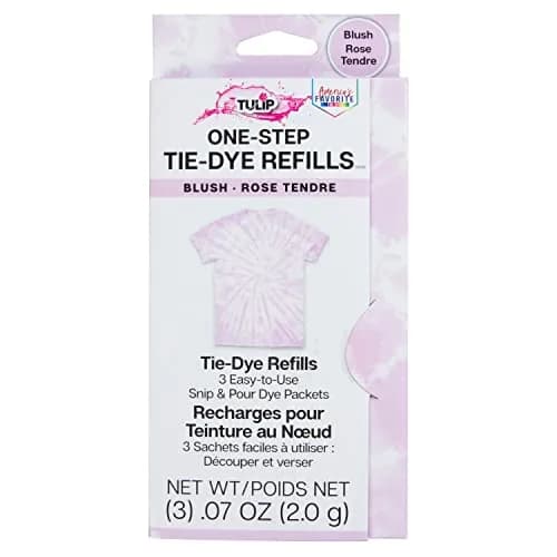 TULIP One-Step Tie-Dye Kit , 3 Fabric Dye Refill Packs, Blush | Eco-Friendly, 4 oz. dye, vibrant colors, safe for natural fibers thumbnail 1