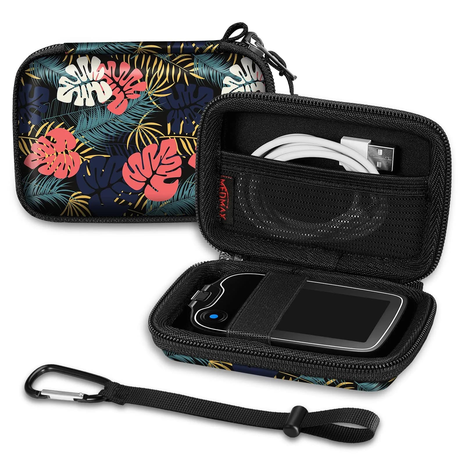 MEDMAX Hard Shell Protective Case for Freestyle Libre 3 2 / Libre Reader | Shockproof & Anti-Scratch — Z-Leaves