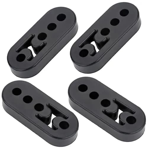 VASTAUTO 4 Holes 12mm Rubber Exhaust Hanger 4 Pack | High Density Tail Pipe Hanger thumbnail 1