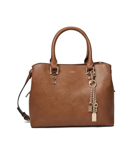 ALDO Legoirii Tote Bag, Medium Brown | Stylish Women's Handbag with Zipper Closure thumbnail 1