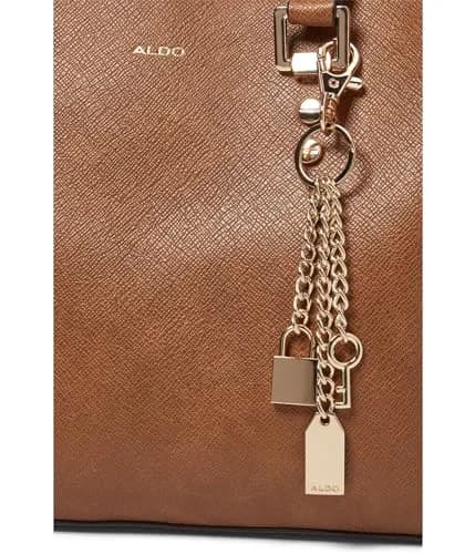 ALDO Legoirii Tote Bag, Medium Brown | Stylish Women's Handbag with Zipper Closure thumbnail 5