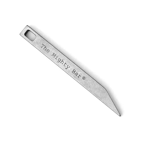 Gear Spool The Mighty Bar Heavy Duty Keychain Prybar 0.27 x 0.27 x 2.9 inches | Stainless Steel Mini Multitool thumbnail 1
