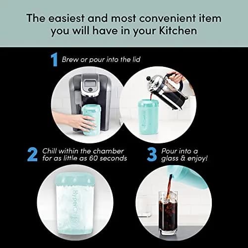 HyperChiller HC2AS Iced Beverage Cooler 12.5 Oz | Fast, Durable & Reusable thumbnail 4