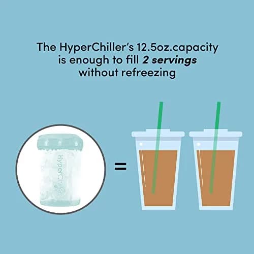 HyperChiller HC2AS Iced Beverage Cooler 12.5 Oz | Fast, Durable & Reusable thumbnail 3