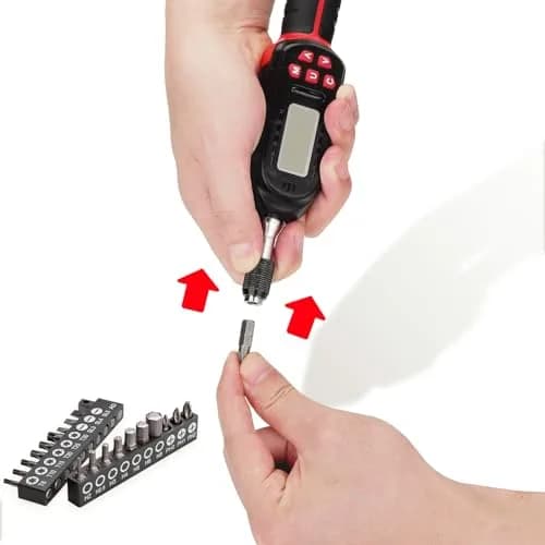 VANPO Digital Torque Screwdriver 0.3-6 Nm (2.66-53.10 in-lb) | ±2% Accuracy, 1/4" Drive thumbnail 5