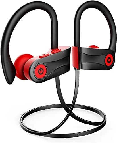 Otium U18 Wireless Bluetooth 5.3 Sport Headphones with Earhooks & Mic | 16 Hours Playtime thumbnail 1