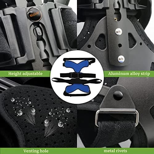 ZHUNPOCT Adjustable Scoliosis Back Brace with Cervical Support | Breathable, Fully Adjustable for All Heights, Discreet & Supportive thumbnail 5